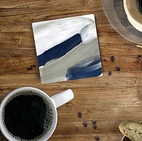 Blue Brushstroke Coaster