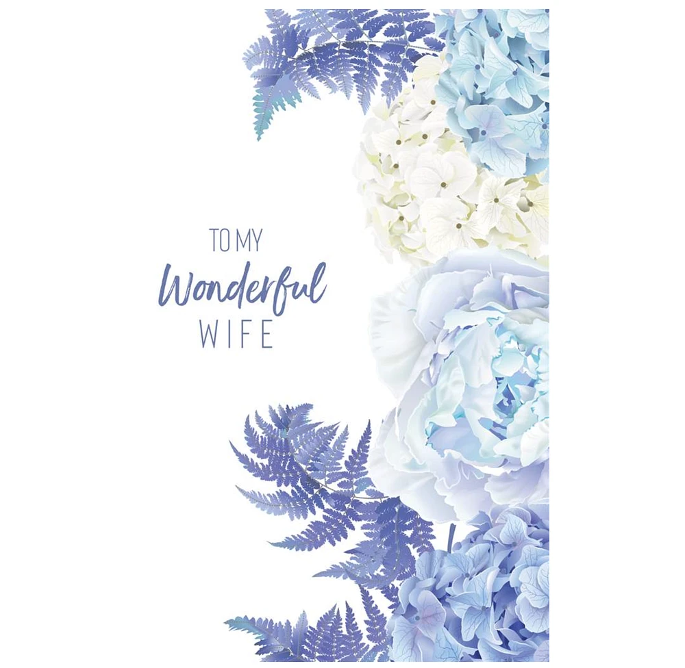 Wonderful Wife Birthday Card
