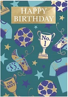 Soccer Birthday Card