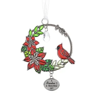 Cardinal Stainglass Ornaments