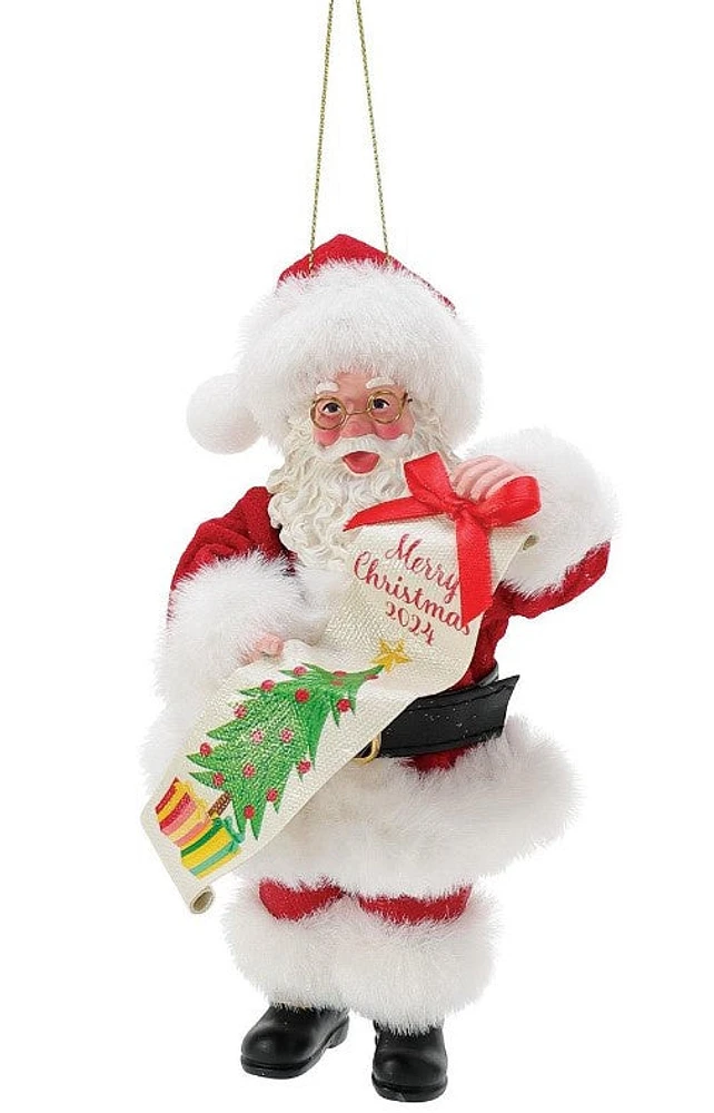 Merry Christmas 2024 Ornament