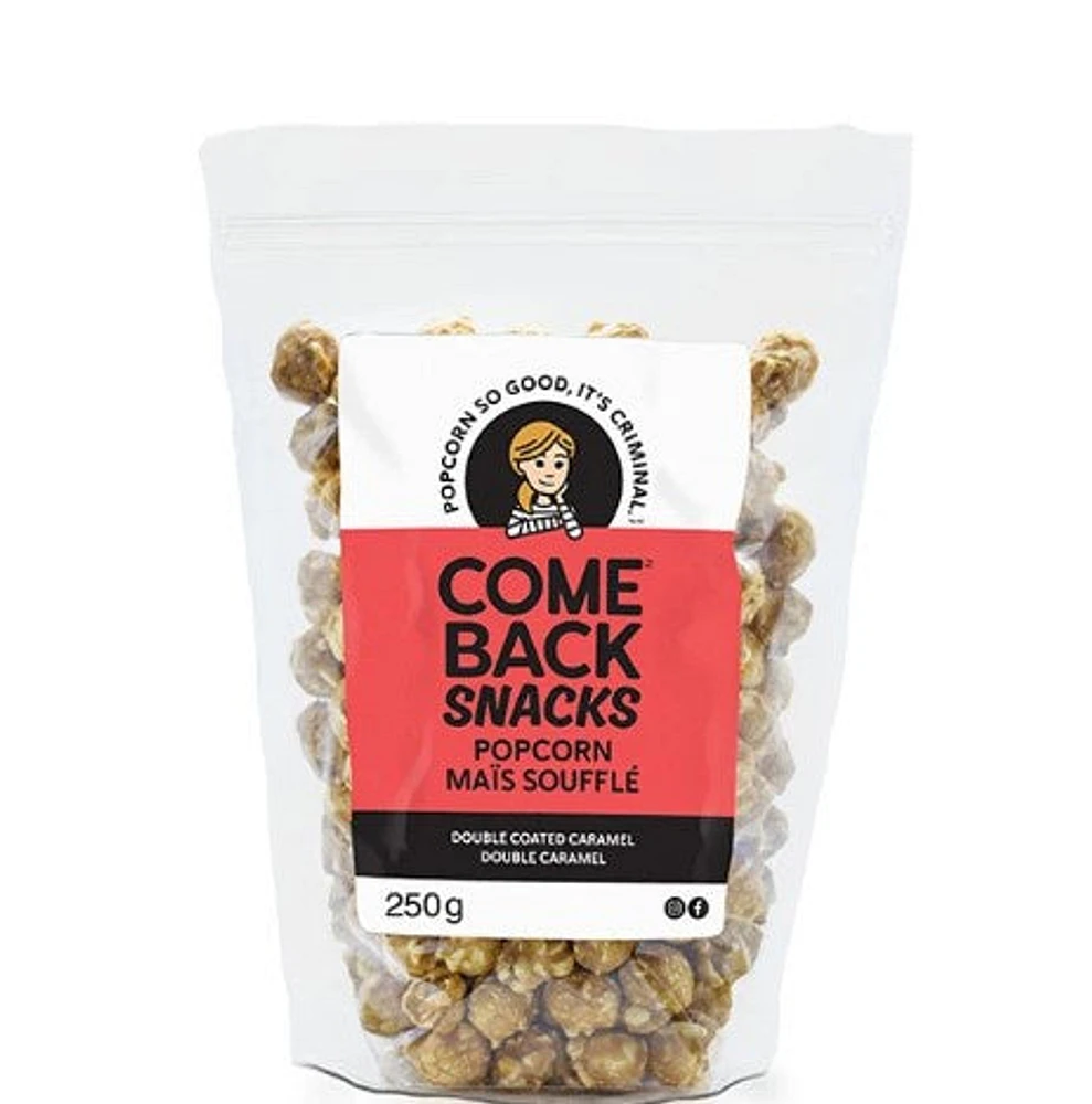 Comeback Snacks Double Coated Caramel Popcorn