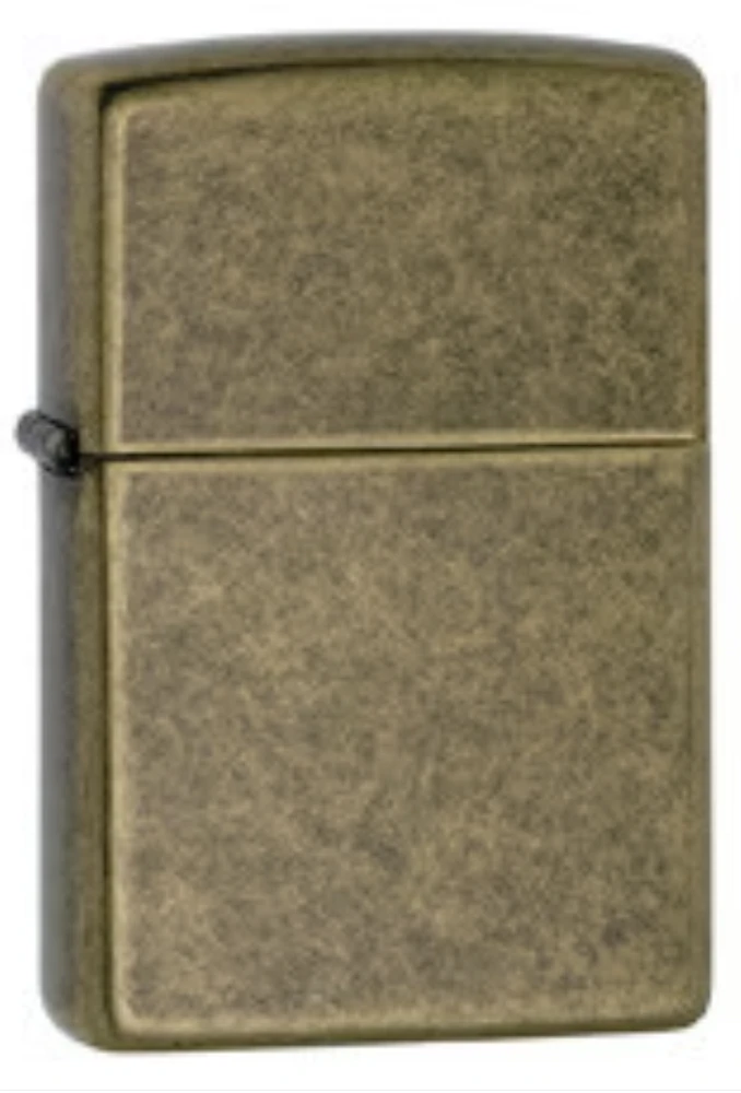 Antique Brass Zippo Lighter