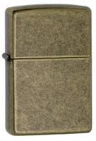 Antique Brass Zippo Lighter