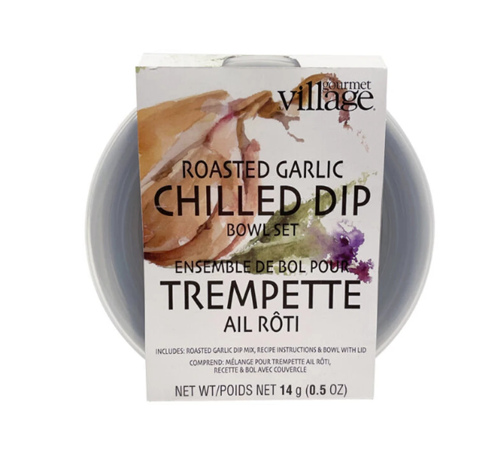GV Roasted Garlic Dip Bowl Set