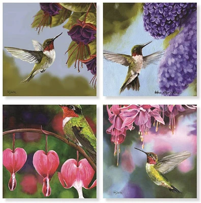 Hummingbird Coaster Set (x4)