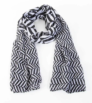 Lightweight Scarf Black