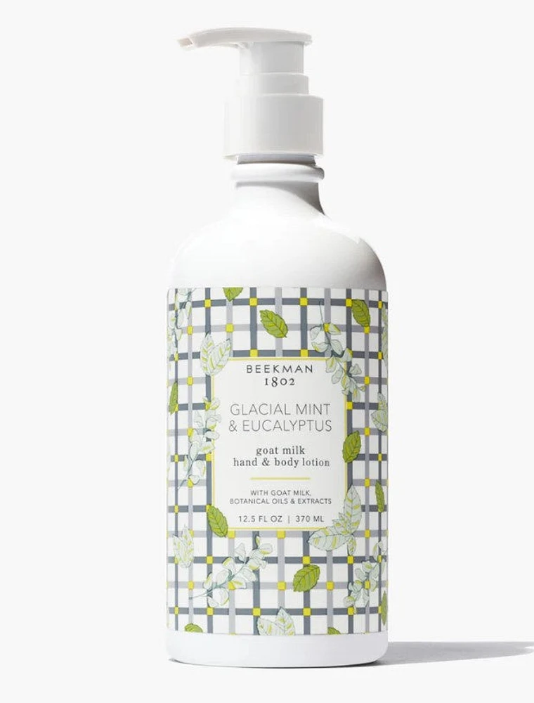 Beekman Glacial Mint and Eucalyptus Hand and Body Lotion