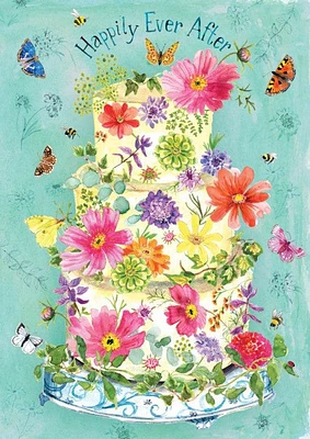 Happily Ever After Cake Card