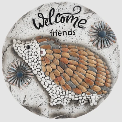 Hedgehog Stepping Stone - Welcome friends