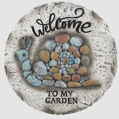 Snail Stepping Stone - Welcome to my garden