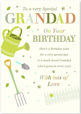 Special Grandad Birthday Card