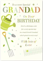 Special Grandad Birthday Card