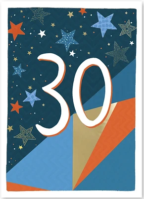 30 Birthday Card