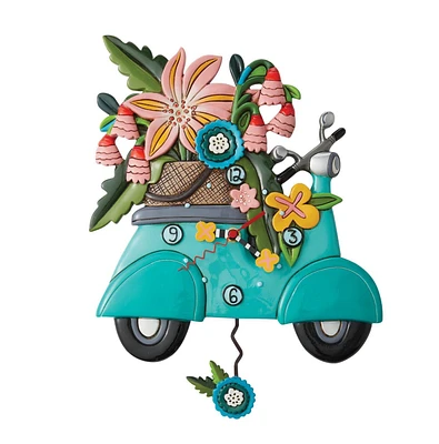 Scoot-In Through Life Clock