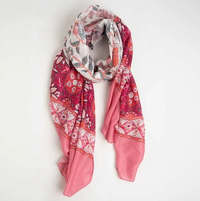 Lightweight Pink Scarf