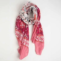Lightweight Pink Scarf