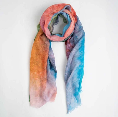 Multicolor Lightweight Scarf