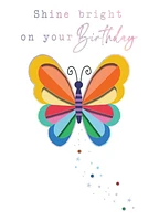 Shine Bright on your Birthday Pop-out Card