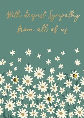 Deepest Sympathy From Us
