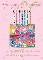 Amazing Daughter Birthday Card