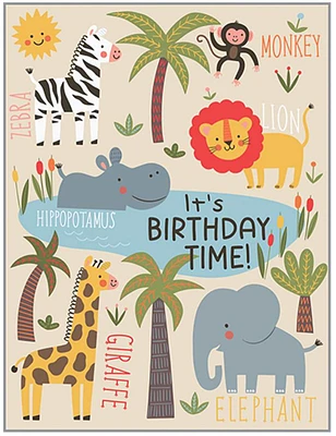 "It's Birthday Time" Card