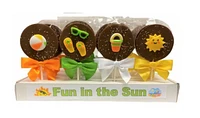 Milk Chocolate Fun in the Sun Suckers