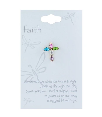 Poem Have Faith Crystal Cross