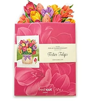 Festive Tulips Pop-Up Card