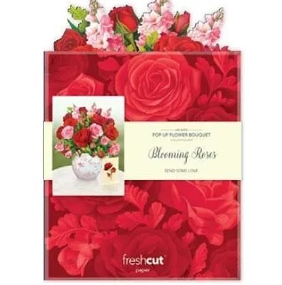 Blooming Roses Pop-Up Card