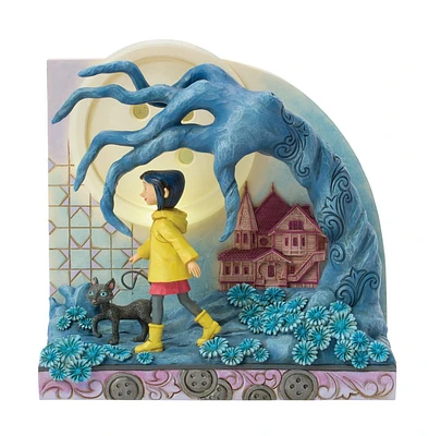 Coraline Claw Tree and Moon Figurine