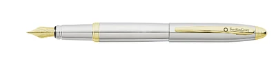 Franklin Covey Lexington Gold Chrome Fountain Pen