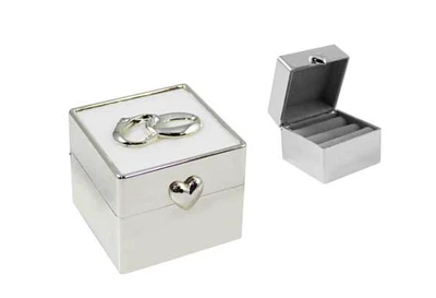 Silver Plated Ring Box