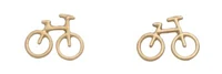 Earring Studs Bicycle