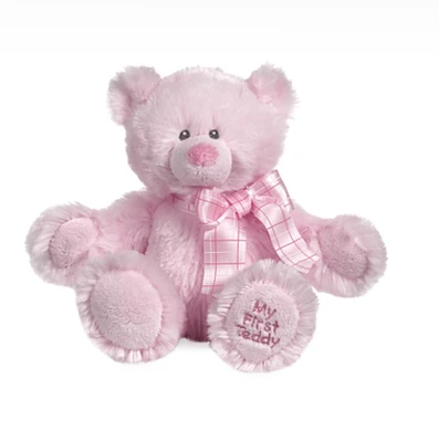 My First Teddy - Pink Plush Bear