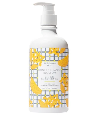 Beekman 1802 Honey & Orange Blossom Hand and Body Lotion 12.5oz