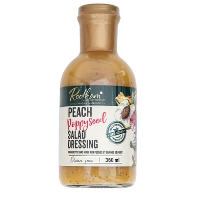 Rootham - Peach Poppyseed Salad Dressing