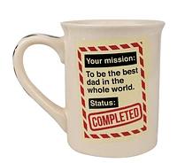 Top Secret Dad 16 oz Mug