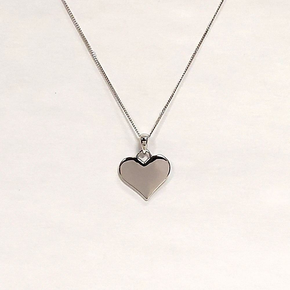Sterling Silver Heart Necklace