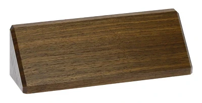 Name Plate Holder, Solid Walnut 6″