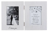I Choose You 4x6 Dual Frame