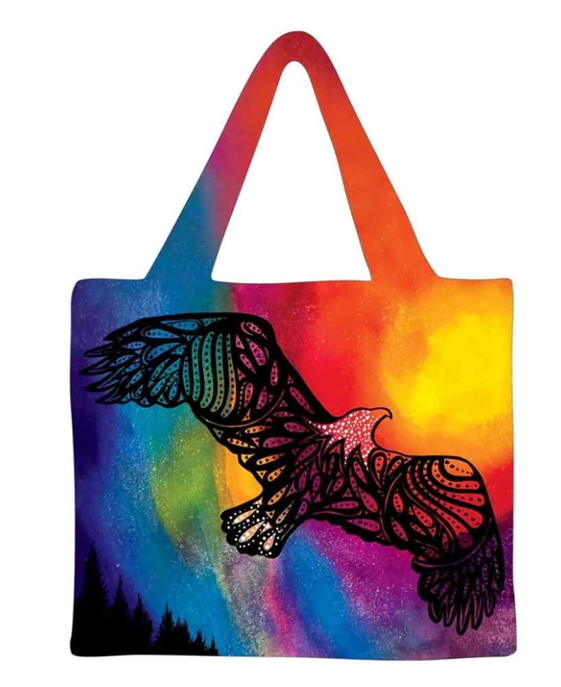 Sunset Eagle Shopping Bag
