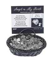 Angels in My Heart Prayer Box Charm