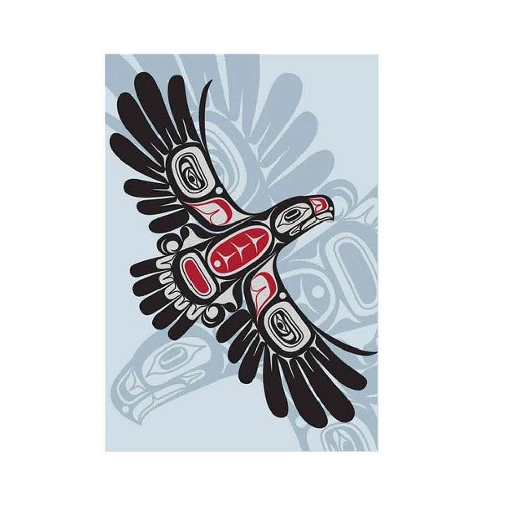 Eagle's First Flight Postcard