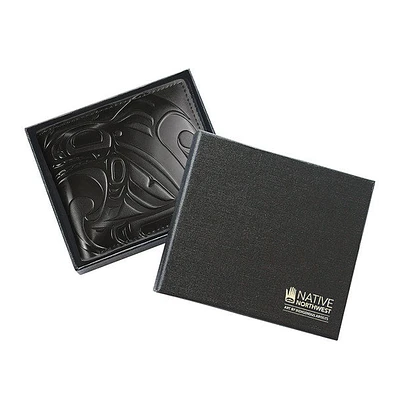 Killer Whale Leather Embossed Wallet