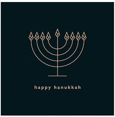 Happy Hanukkah - Card