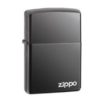 Black Ice Lighter with Zippo Logo