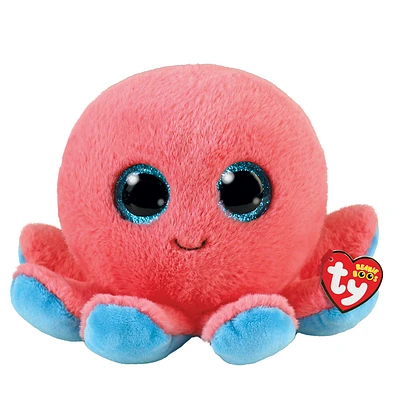 TY Plushie-Sheldon Coral Octopus