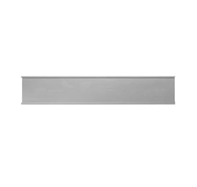 Rectangle Silver Plate 1.5 x 0.5