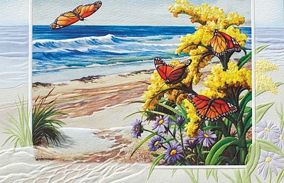 Fire Island Monarchs Get Well Card